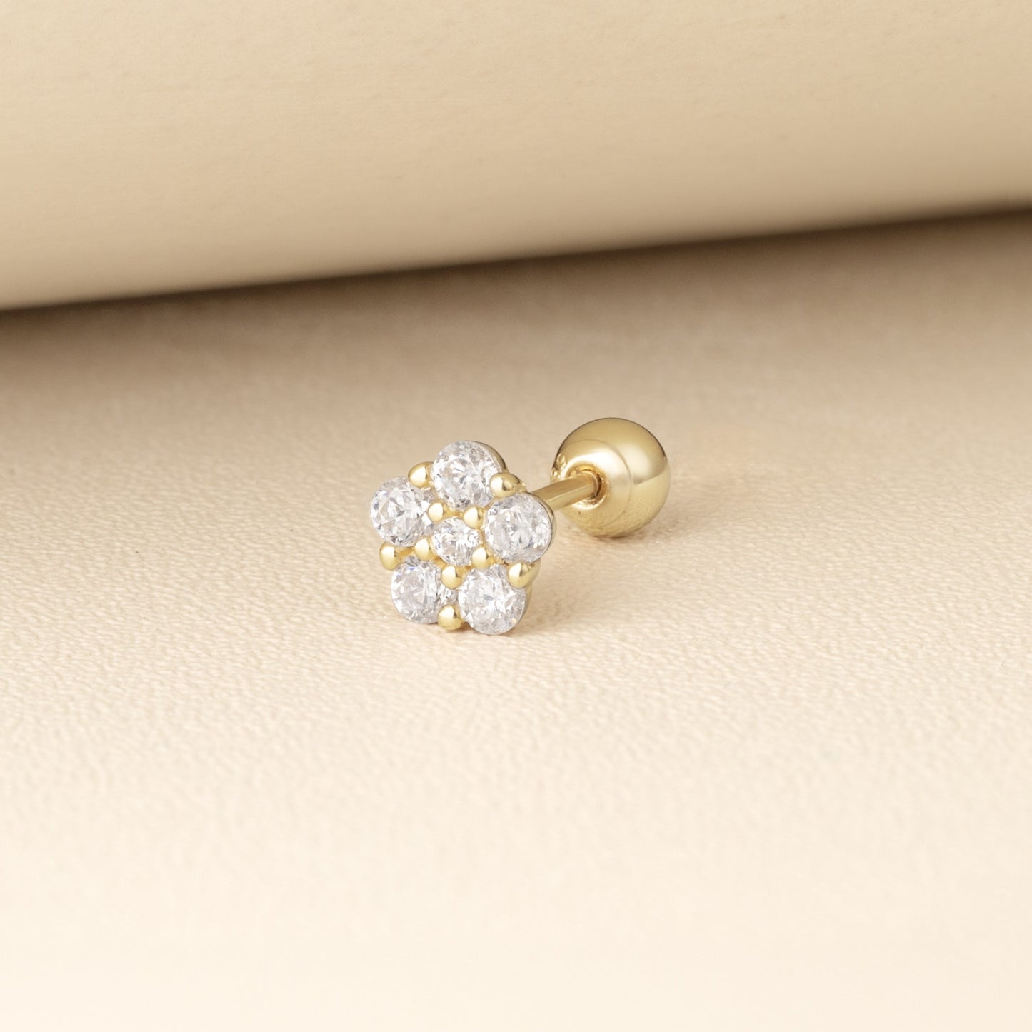 14K SOLID GOLD NOLANA PIERCING