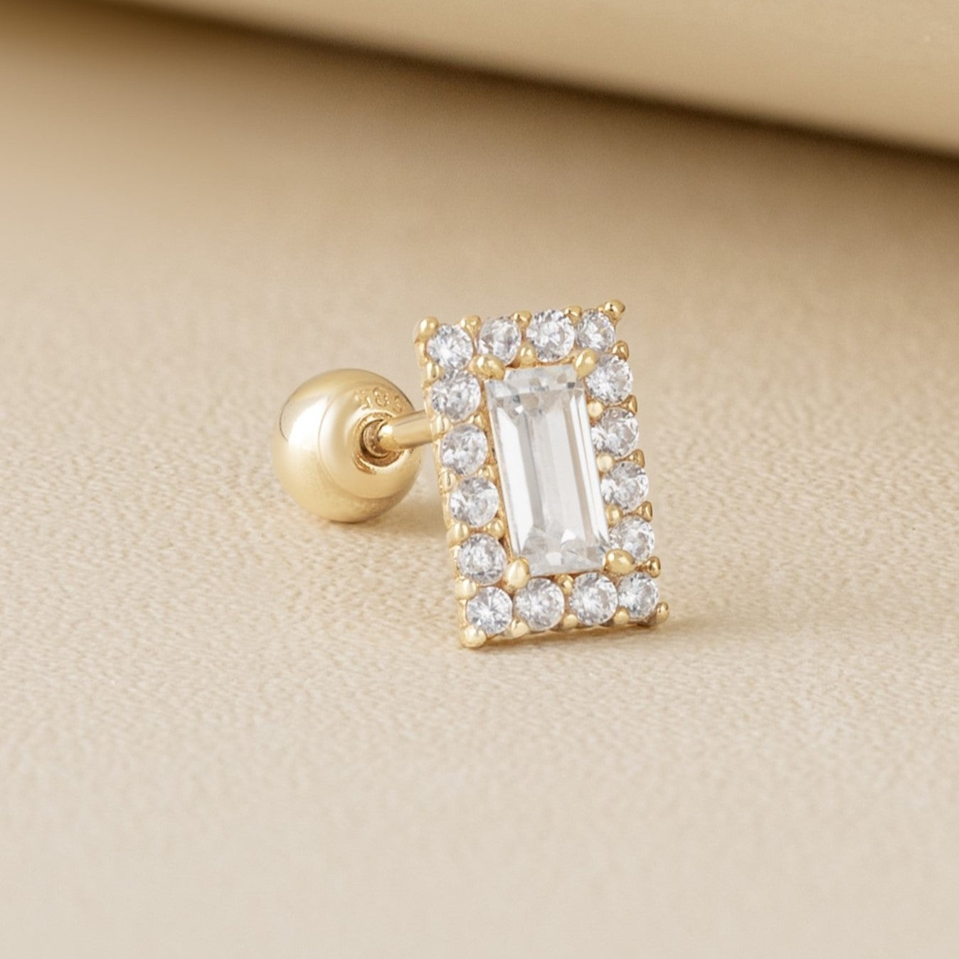 14K SOLID GOLD ALVA PIERCING
