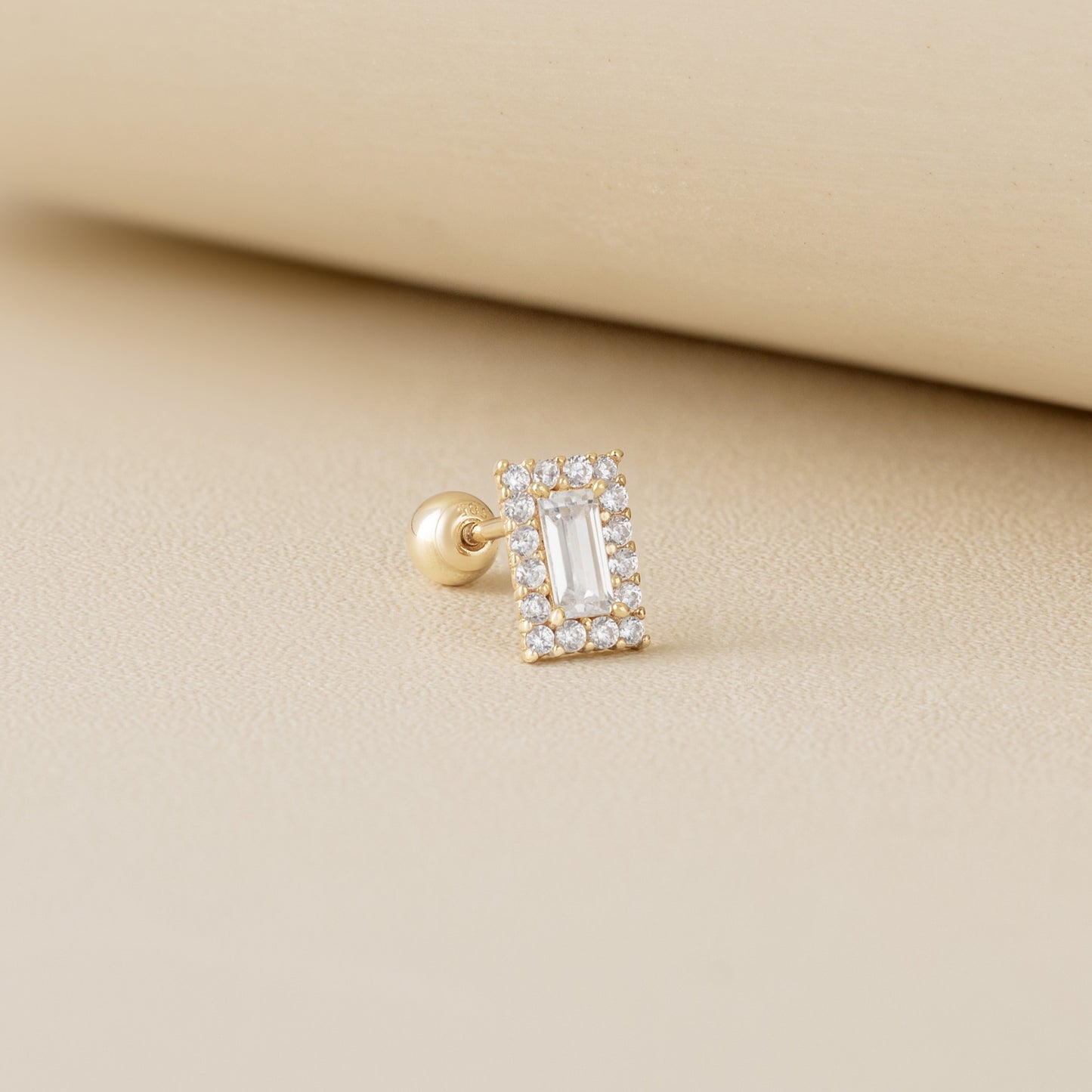 14K SOLID GOLD ALVA PIERCING