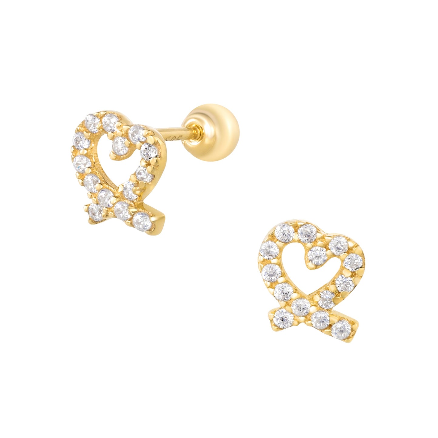 14K SOLID GOLD FAYE PIERCING