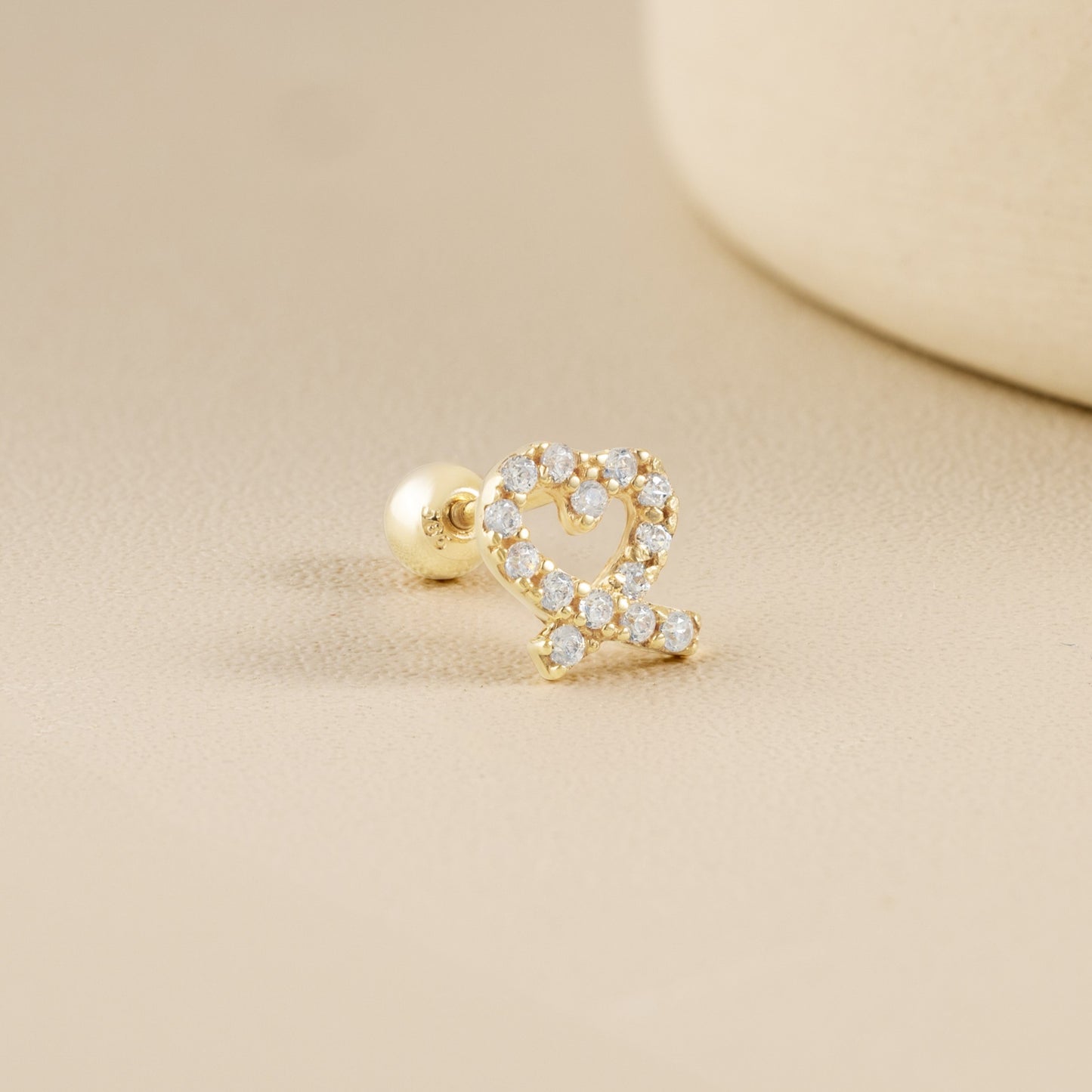 14K SOLID GOLD FAYE PIERCING