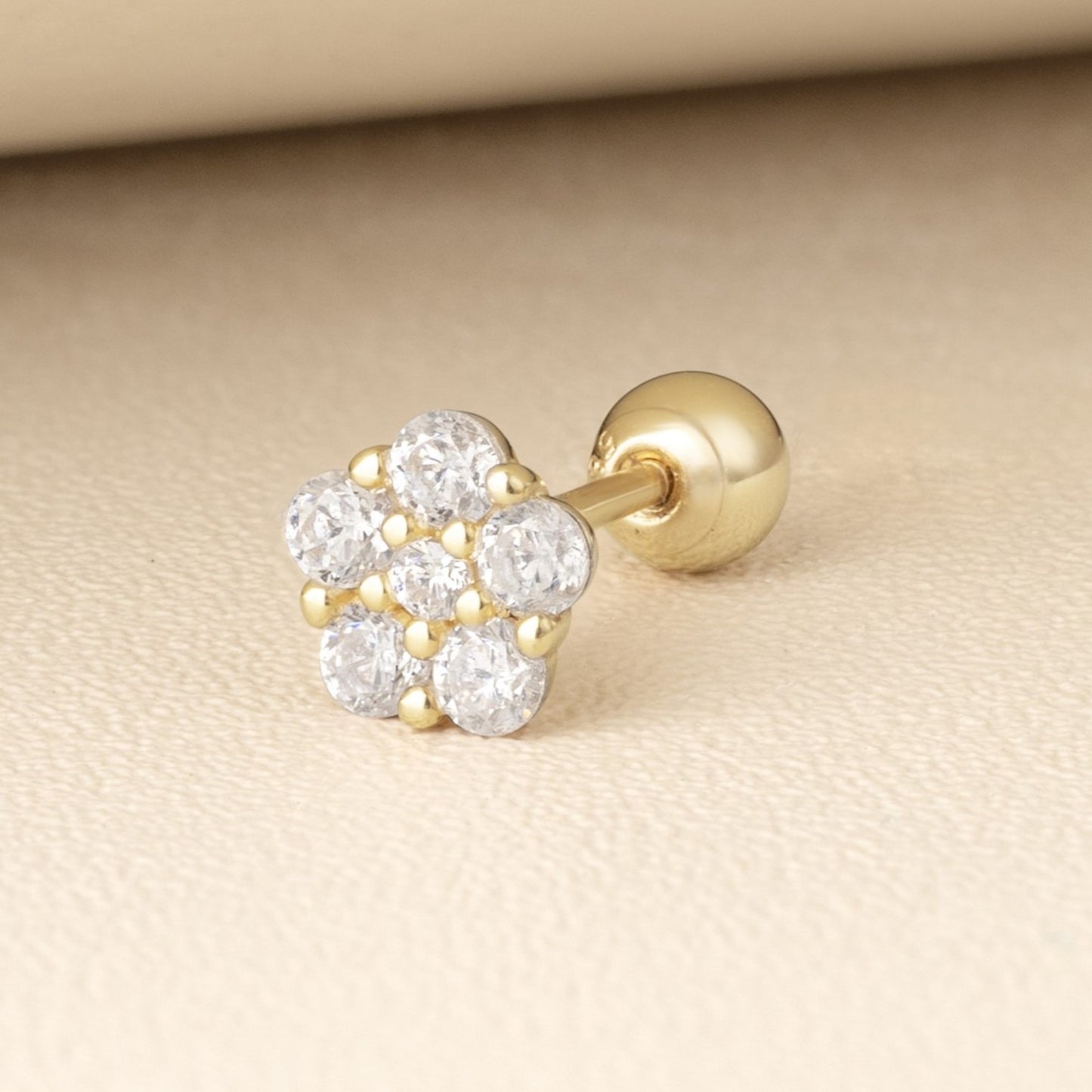 14K SOLID GOLD NOLANA PIERCING