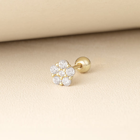14K SOLID GOLD NOLANA PIERCING