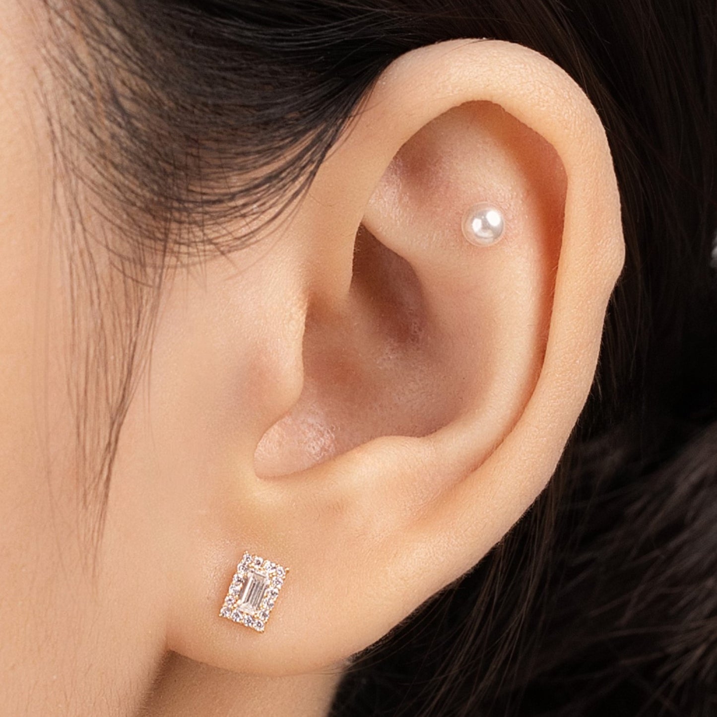 14K SOLID GOLD ALVA PIERCING